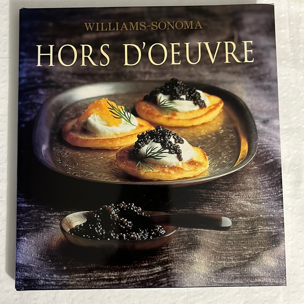 BUNDLE to Pay $4/book- Hors d'oeuvre, Williams-Sonoma cookbook
